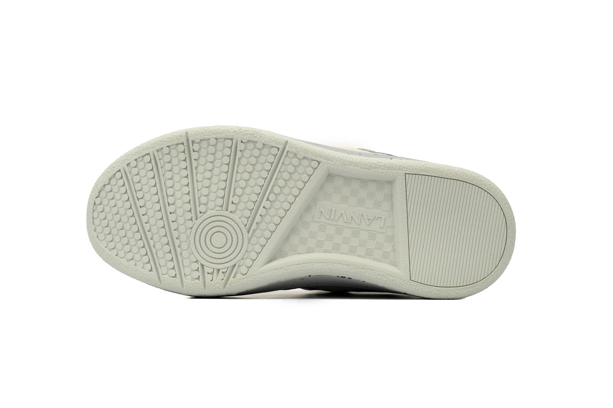 Lanvin Curb Sneakers Maiden Rice White Grey