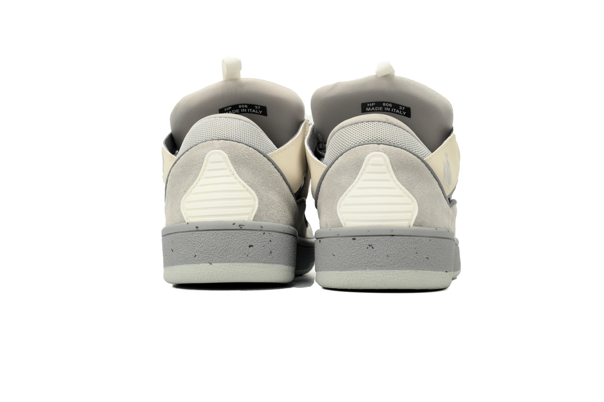 Lanvin Curb Sneakers Maiden Rice White Grey