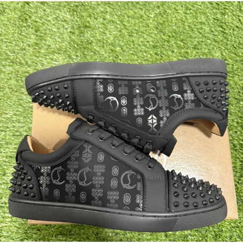 Christian Louboutin Men's Black Trainers