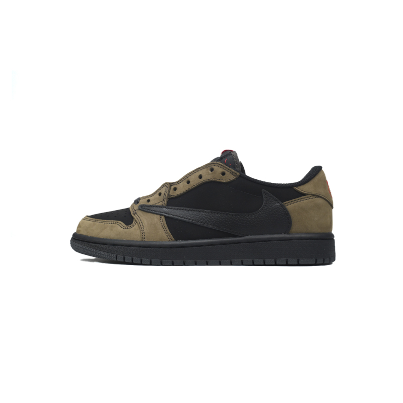 PK God Batch  Travis Scott x Air Jordan 1 Low OG Velvet Brown DM7866-202