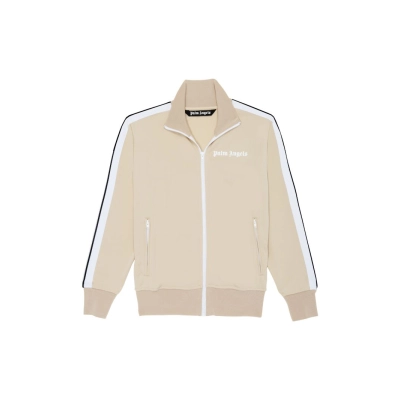 PALM ANGELS BEIGE TRACK JACKET 01