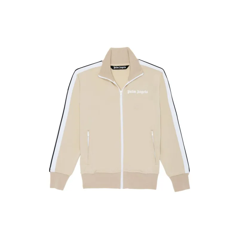 PALM ANGELS BEIGE TRACK JACKET