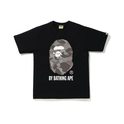 BAPE Color Camo by Bathing Ape Tee Black/Gray 01