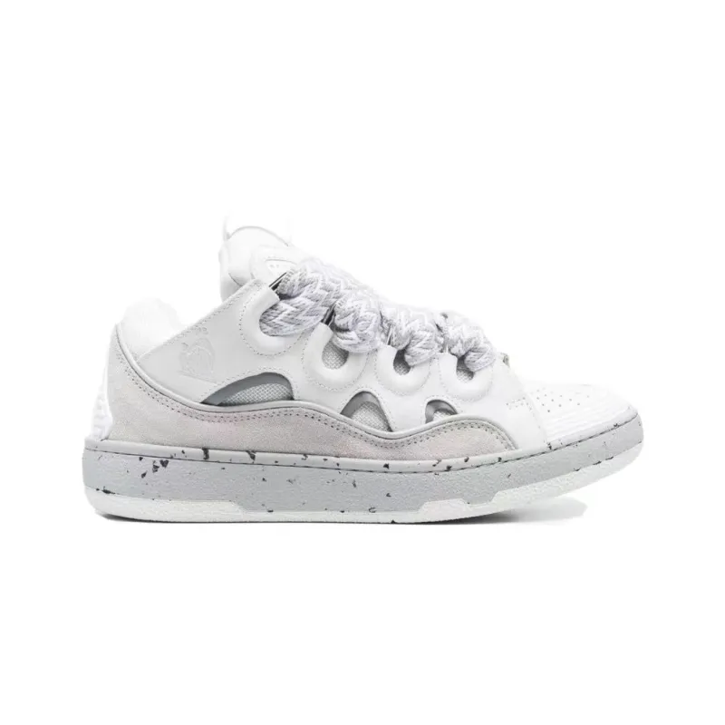 Lanvin Curb Sneaker Grey/White