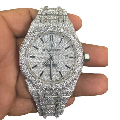 Audemars Piguet VVS Moissanite Watch 41mm 02