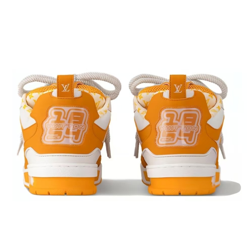 PK God Batch Louis Vuitton LV Skate Sneaker Yellow White