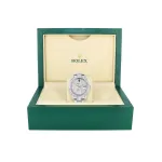 PKStockX Rolex Diamond Embezzled Datejust 41 'Silver'