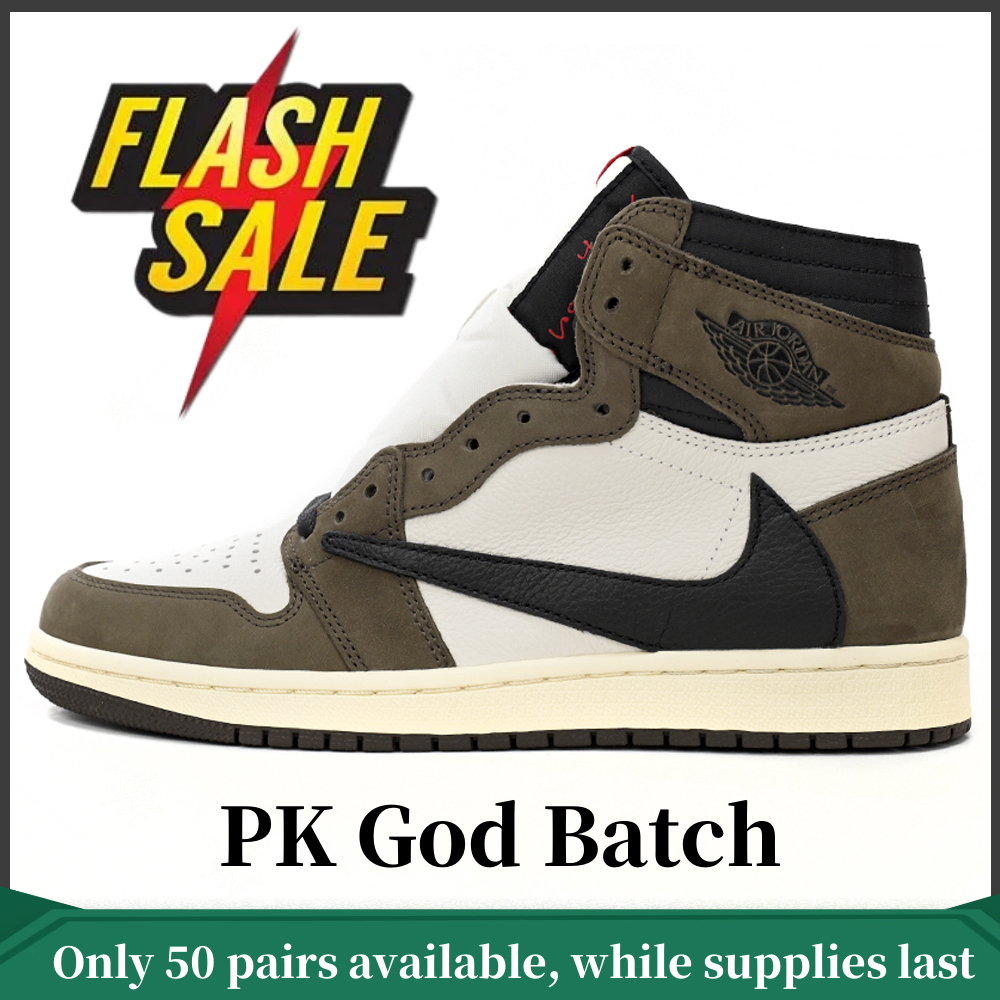 PK God Batch Air Jordan 1 Retro High Travis Scott CD4487-100