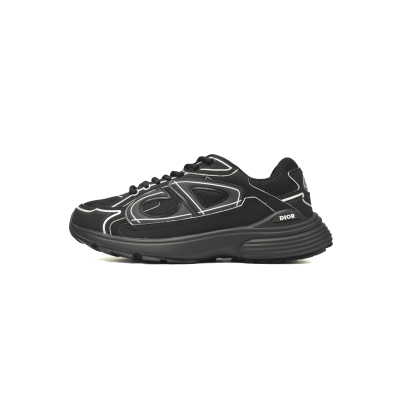 PK God Batch Dior Light Grey 'B30' Sneakers Black 3SN279ZND-H900 01