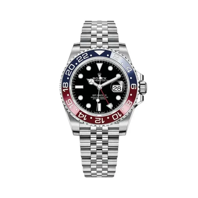 PKStockX Rolex GMT-Master II 40mm Black Dial Blue/Red Bezel "Pepsi" Jubilee 126710BLRO New 2025