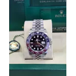 PKStockX Rolex GMT-Master II 40mm Black Dial Blue/Red Bezel "Pepsi" Jubilee 126710BLRO New 2025