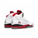 PK God Batch Air Jordan 5 Retro Fire Red Black Tongue
