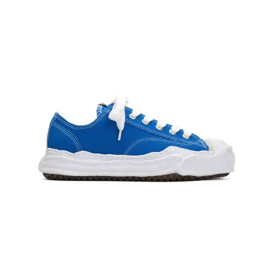PK God Batch Maison MIHARA YASUHIRO "HANK" OG Sole Canvas Low-top Sneaker Blue 02