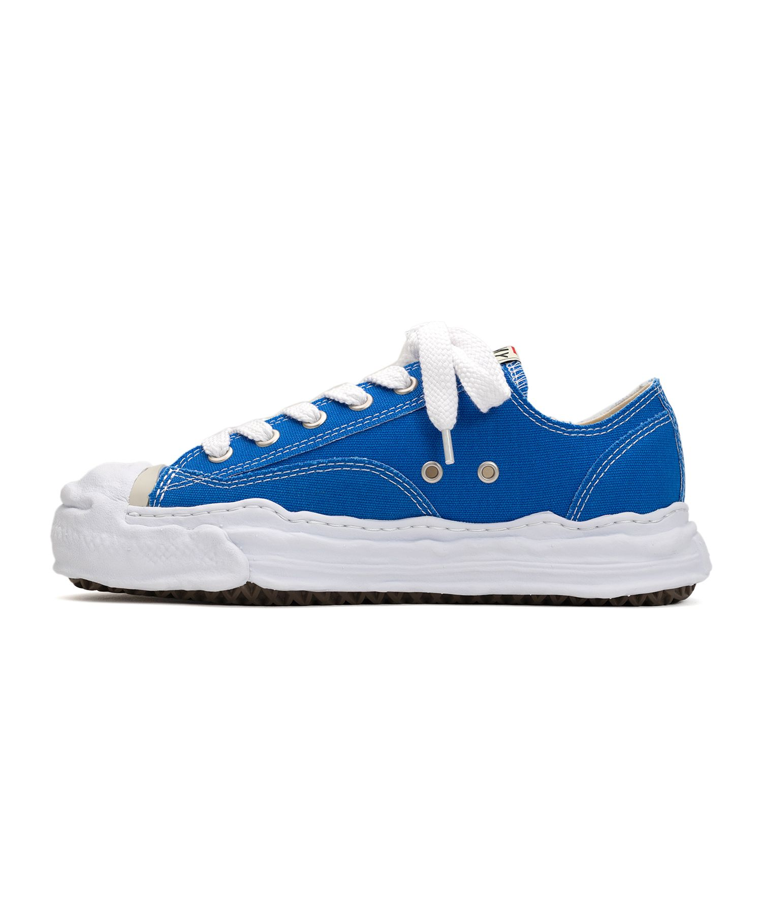 PK God Batch Maison MIHARA YASUHIRO "HANK" OG Sole Canvas Low-top Sneaker Blue