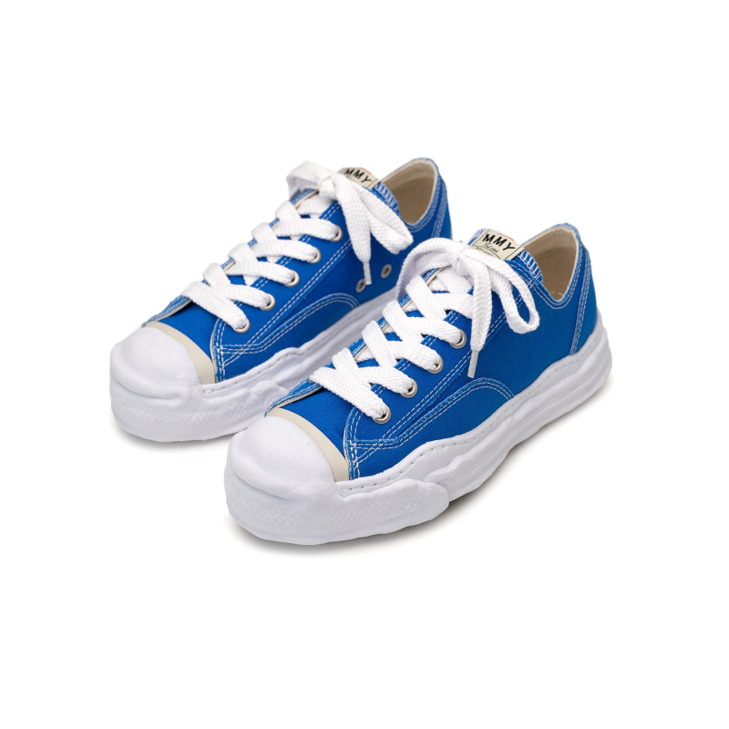 PK God Batch Maison MIHARA YASUHIRO "HANK" OG Sole Canvas Low-top Sneaker Blue