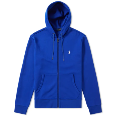 Polo Ralph Lauren Double Knit Tech Fleece Zip Hoody Blue 01
