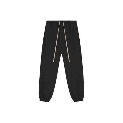 Fear of God Essentials Military Nylon Trackpant Black 01