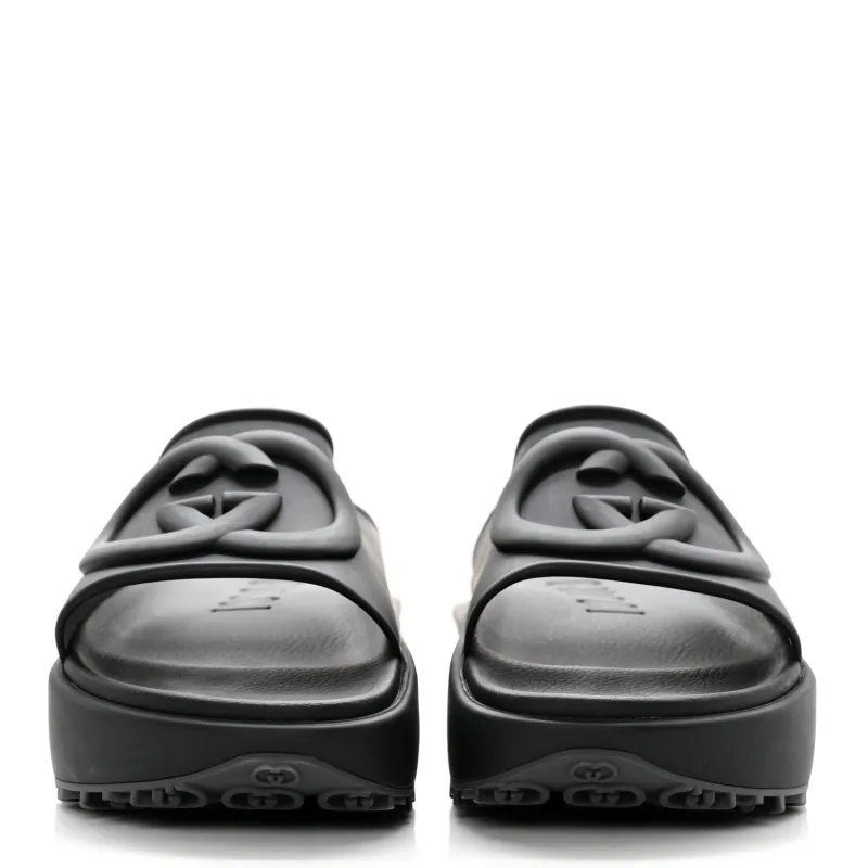 Gucci Sandal 'Interlocking G Black'