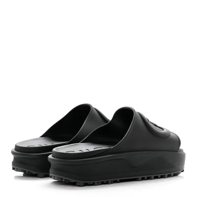 Gucci Sandal 'Interlocking G Black'