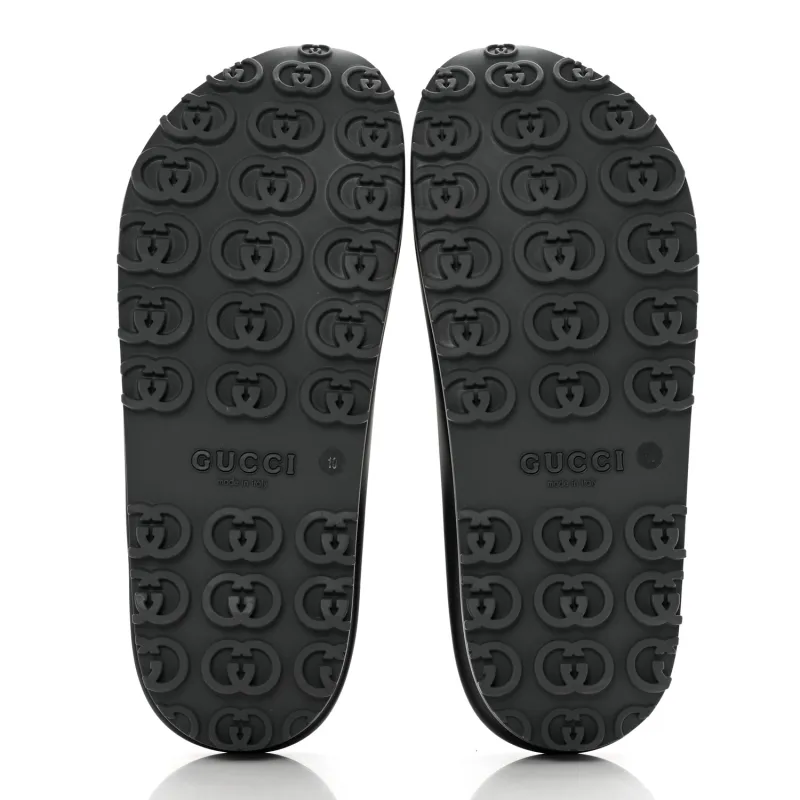 Gucci Sandal 'Interlocking G Black'