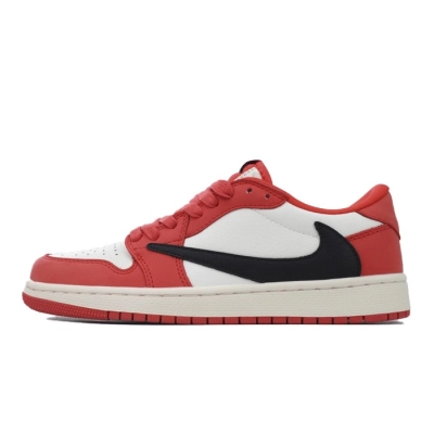 LJR Batch Scott x Air Jordan 1 Low Red DM7688-100 01