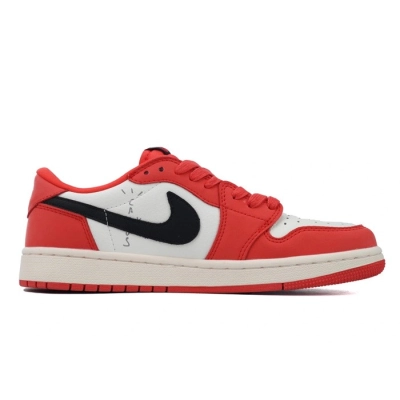 LJR Batch Scott x Air Jordan 1 Low Red DM7688-100 02