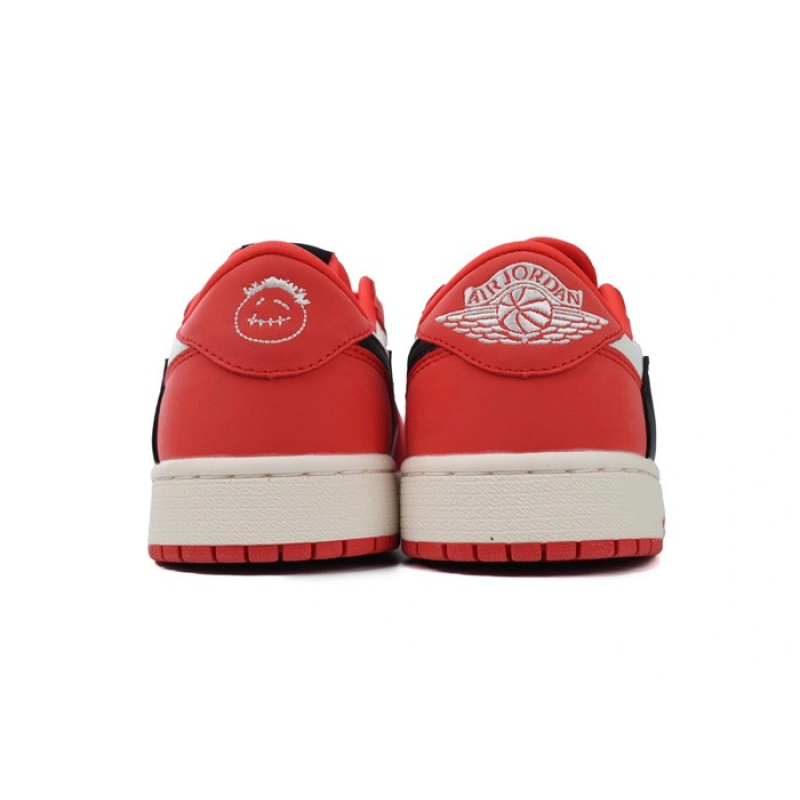 LJR Batch Scott x Air Jordan 1 Low Red DM7688-100