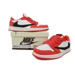 LJR Batch Scott x Air Jordan 1 Low Red DM7688-100