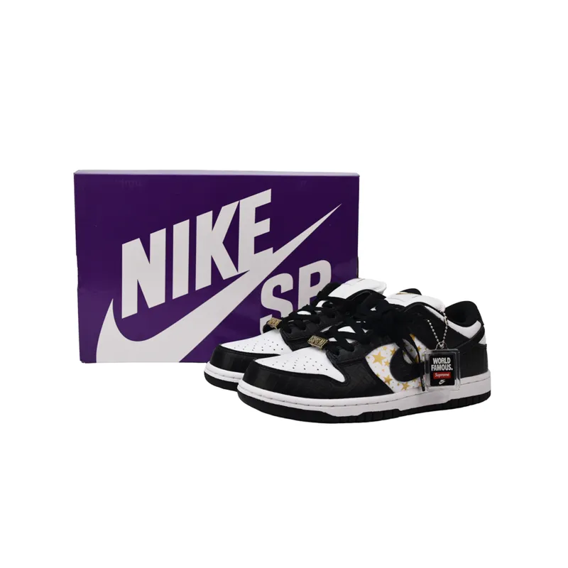 PK God Batch Nike SB Dunk Low Supreme Stars Black DH3228-102