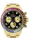 PKStockX Rolex Daytona | Colored Sapphire 40 Mm Rainbow Gold