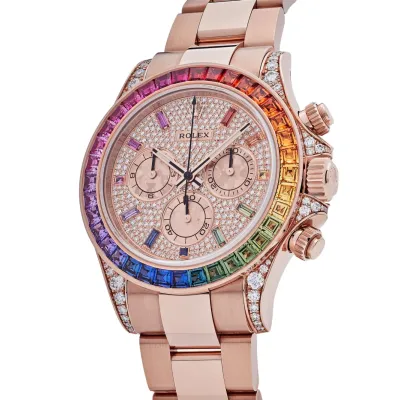 PKStockX Rolex Daytona Cosmograph 40mm Rainbow Rose Gold 02