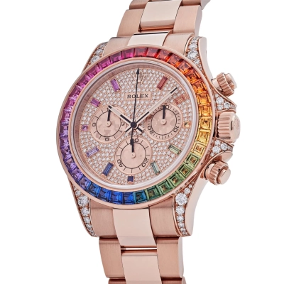 PKStockX Rolex Daytona Cosmograph 40mm Rainbow Rose Gold 02