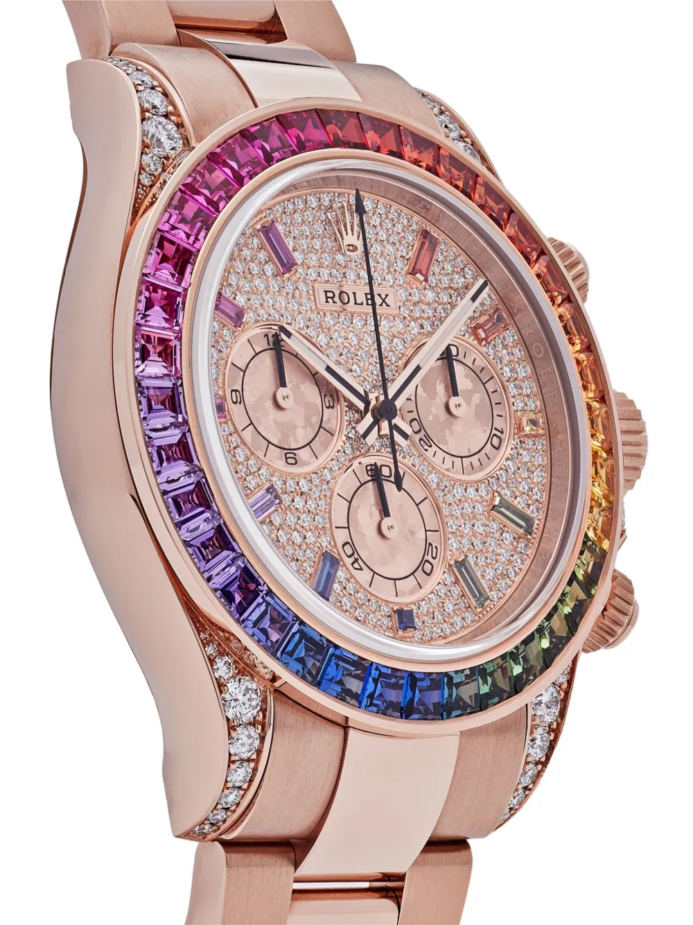 PKStockX Rolex Daytona Cosmograph 40mm Rainbow Rose Gold