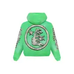 Hellstar Graffiti Zip-Up Green