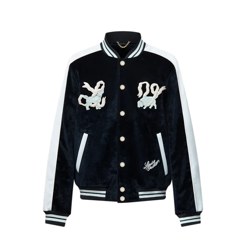Louis Vuitton Denim Velvet Souvenir Jacket