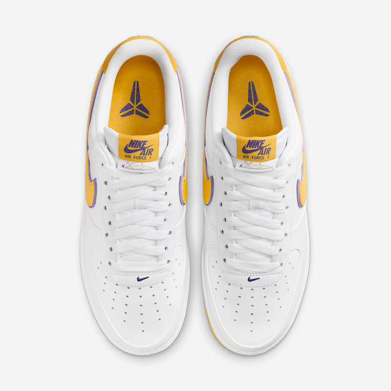 PK God Batch Nike Air Force 1 Low Retro QS Kobe Bryant Lakers Home