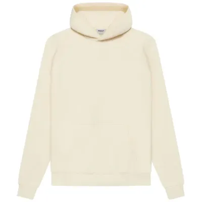 Fear of God Essentials Pull-Over Hoodie 'Buttercream' 01