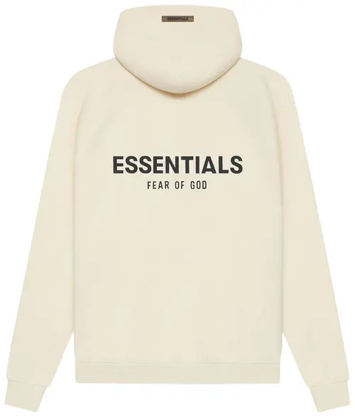 Fear of God Essentials Pull-Over Hoodie 'Buttercream'