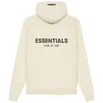Fear of God Essentials Pull-Over Hoodie 'Buttercream'
