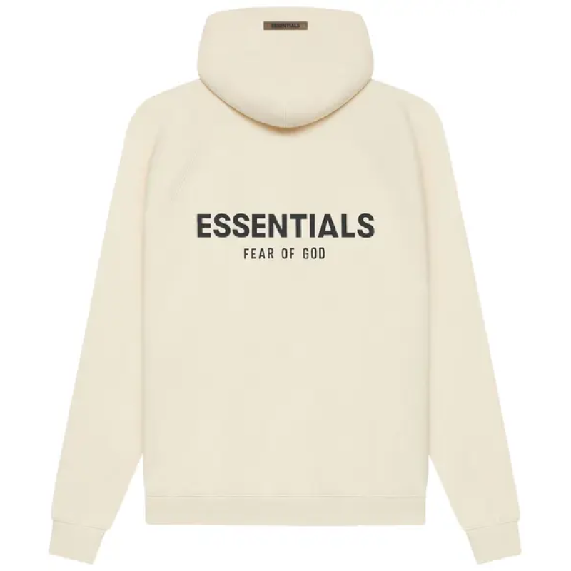 Fear of God Essentials Pull-Over Hoodie 'Buttercream'