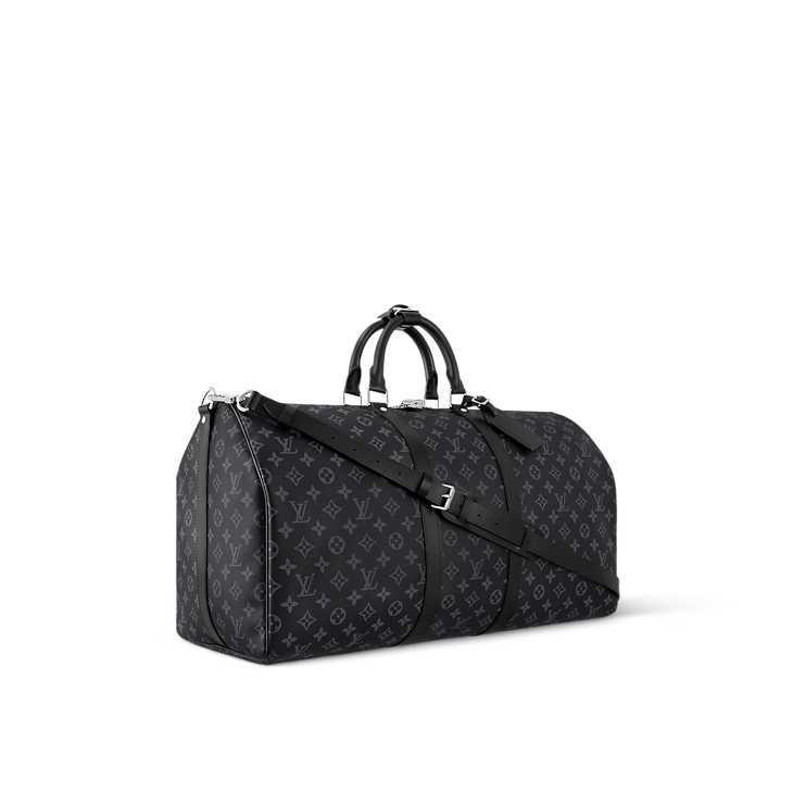 LOUIS VUITTON Keepall Bandoulière 55 Oversized Duffle