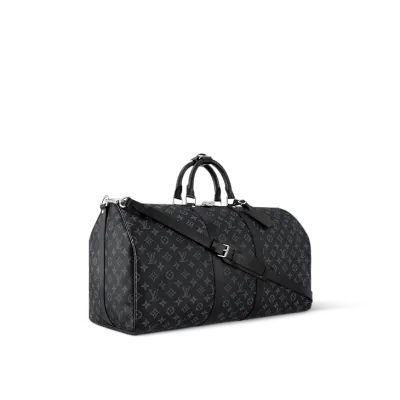 LOUIS VUITTON Keepall Bandoulière 55 Oversized Duffle 02