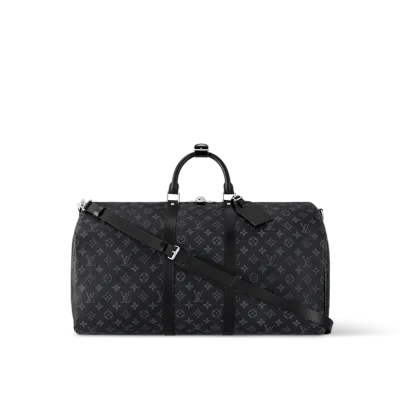 LOUIS VUITTON Keepall Bandoulière 55 Oversized Duffle 01