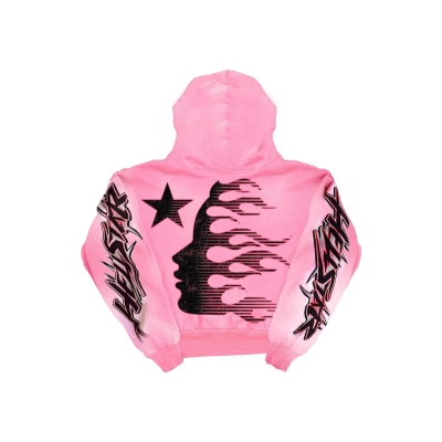 Hellstar Brainwashed Without Brain HoodiePink FW23 02