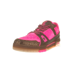 PK God Batch Louis Vuitton Trainer Pink Brown With diamond