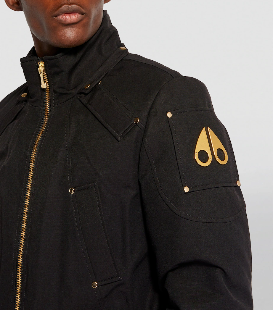 Moose Knuckles Gold Series Little Rapids Bomber Jacket
