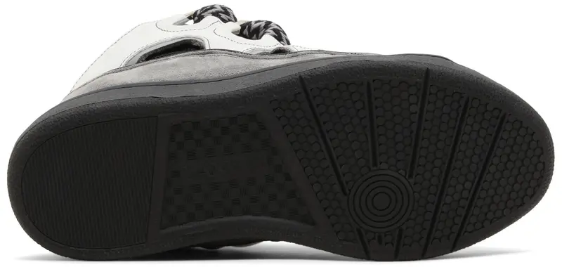 Lanvin Curb Sneakers 'White Anthracite'