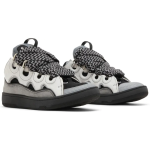 Lanvin Curb Sneakers 'White Anthracite'