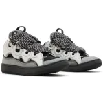 Lanvin Curb Sneakers 'White Anthracite'