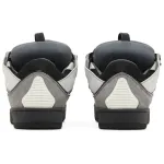 Lanvin Curb Sneakers 'White Anthracite'